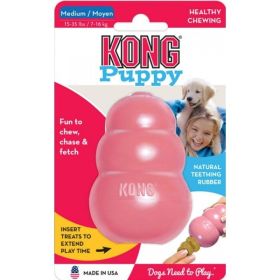 Puppy KONG - Medium (5"L x 2"W x 7"H) | KONG