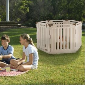 Convertible Indoor Outdoor 6 Panel | Pet Playpen