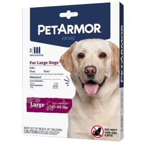 Flea & Tick Treatment for Large Dogs - 3 count | PetArmor